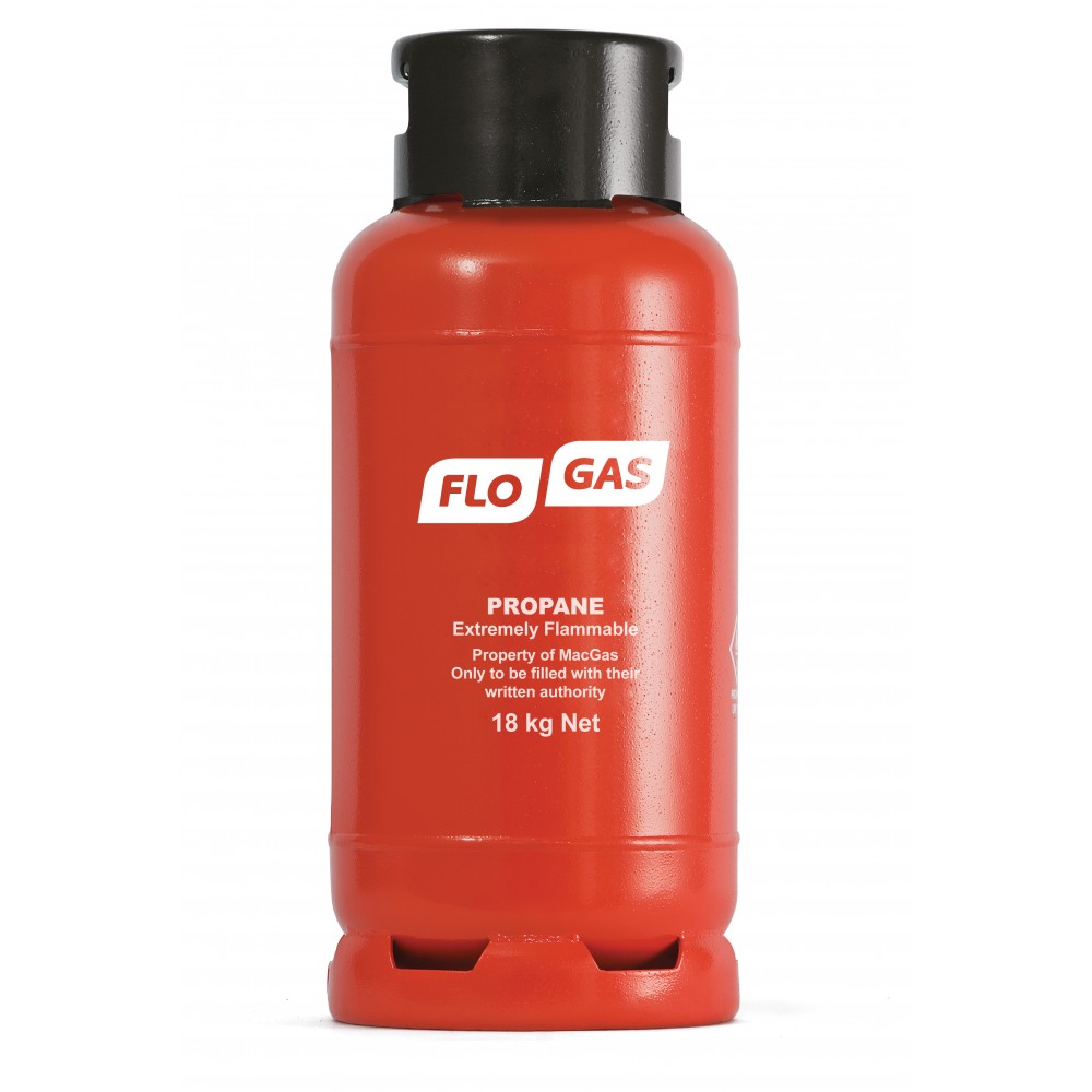 Flogas 18kg Commercial Forklift Propane Refill Bottled Gas